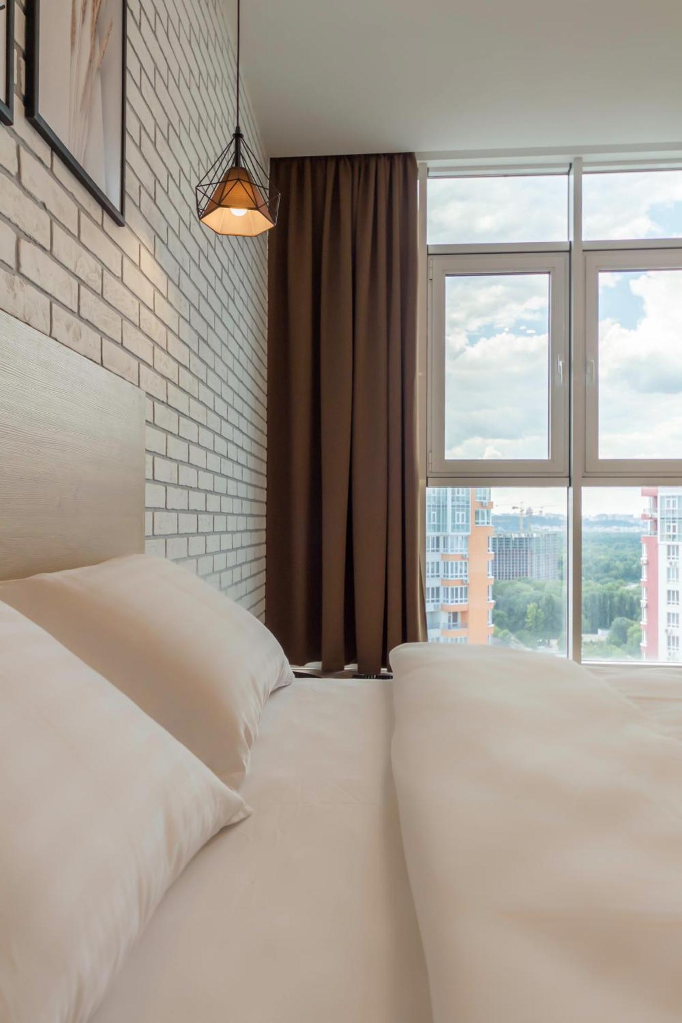 Design Apartments With Panoramic View Kyiv Exterior photo